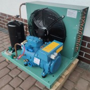 BITZER 2EES-2Y-40S / 11,4m³/h, AGREGAT CHŁODNICZY, SKRAPLAJĄCY