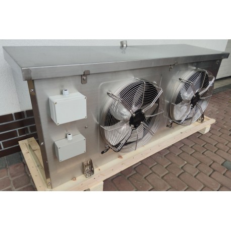 KF245-4.505E Parownik chłodniczy nierdzewny Chłodnica powietrza 15,9kW/-8°C