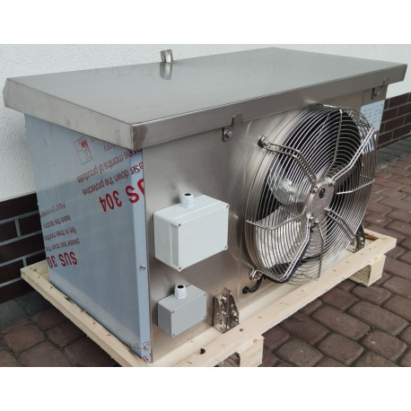 KF140-4.506E  6,42kW / -8°C  NIERDZEWNY PAROWNIK CHŁODNICZY, CHŁODNICA POWIETRZA