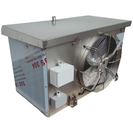 KF140-4.506E Parownik chłodniczy nierdzewny Chłodnica powietrza 6,42kW/-8°C